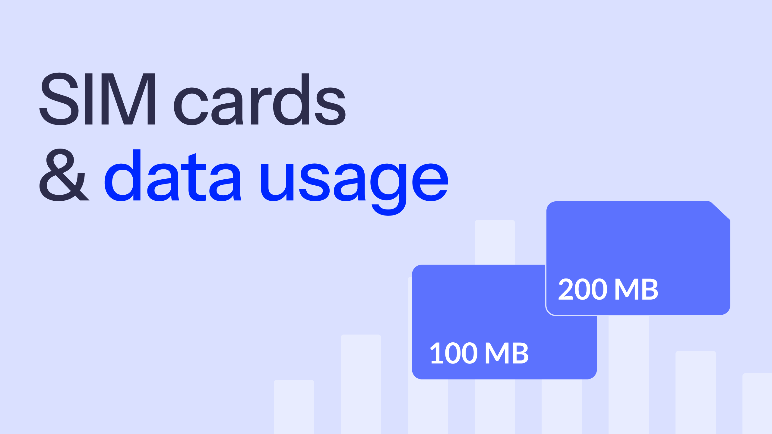Understanding data-only SIM cards: A guide to staying connected