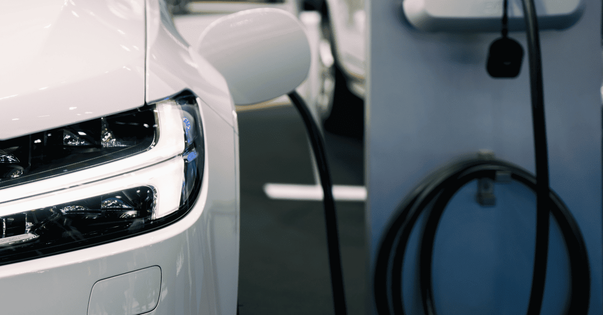 Car plugged in